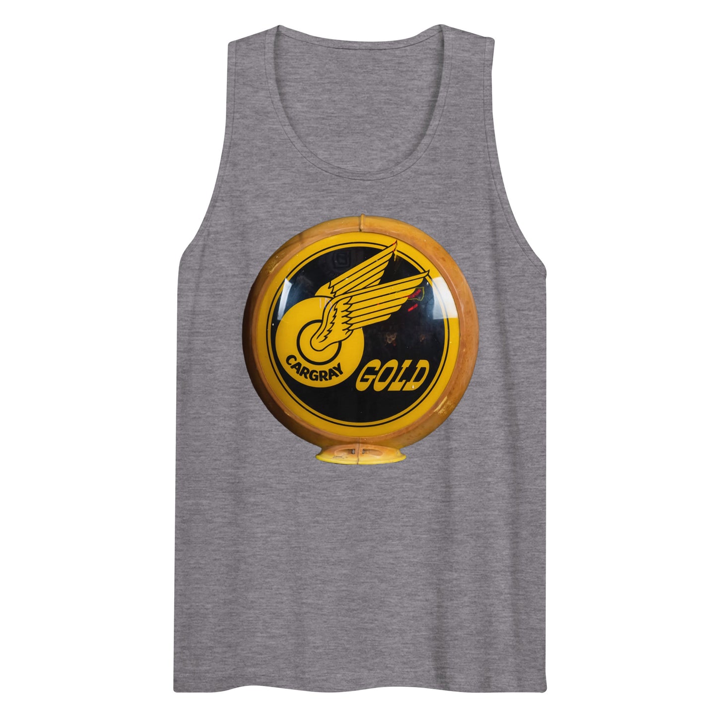 Cargray Gold Globe Style Men’s premium tank top