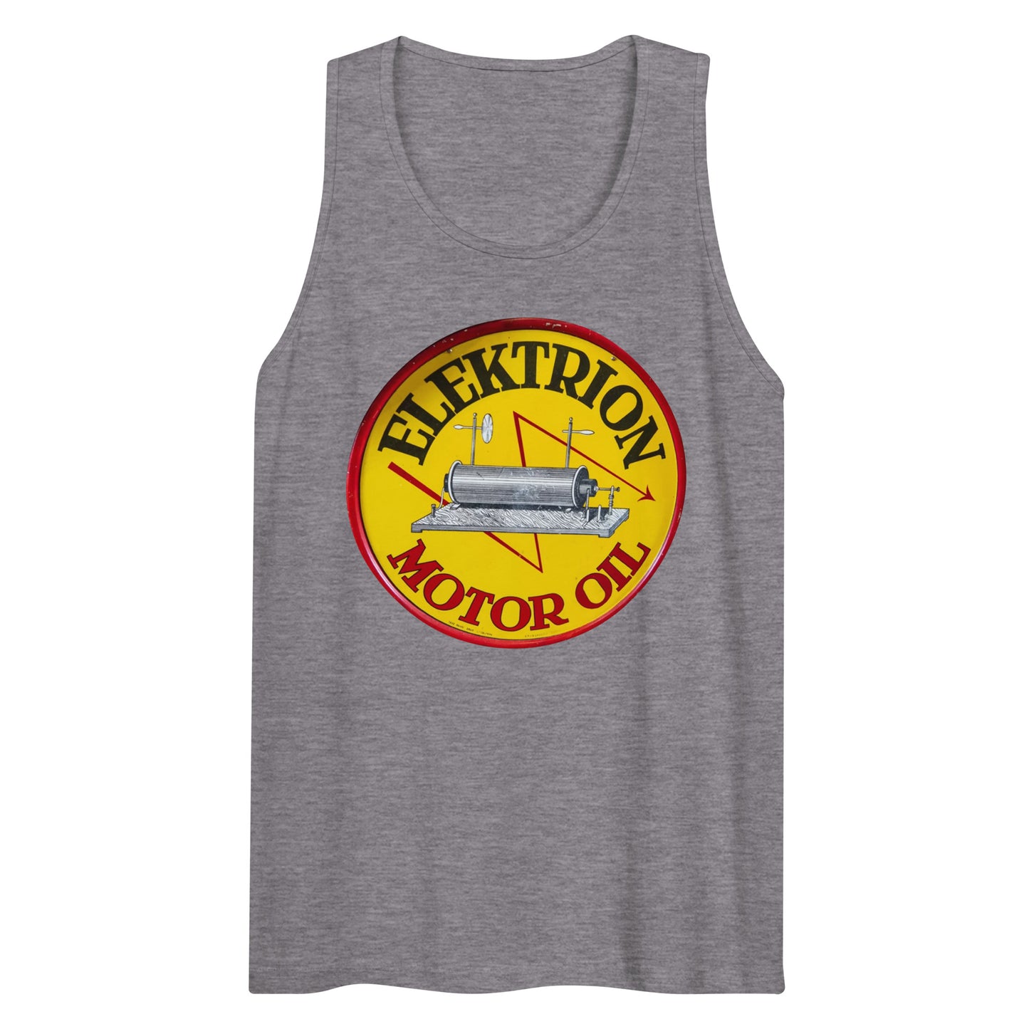 Elektrion Tin Sign Painted Men’s premium tank top