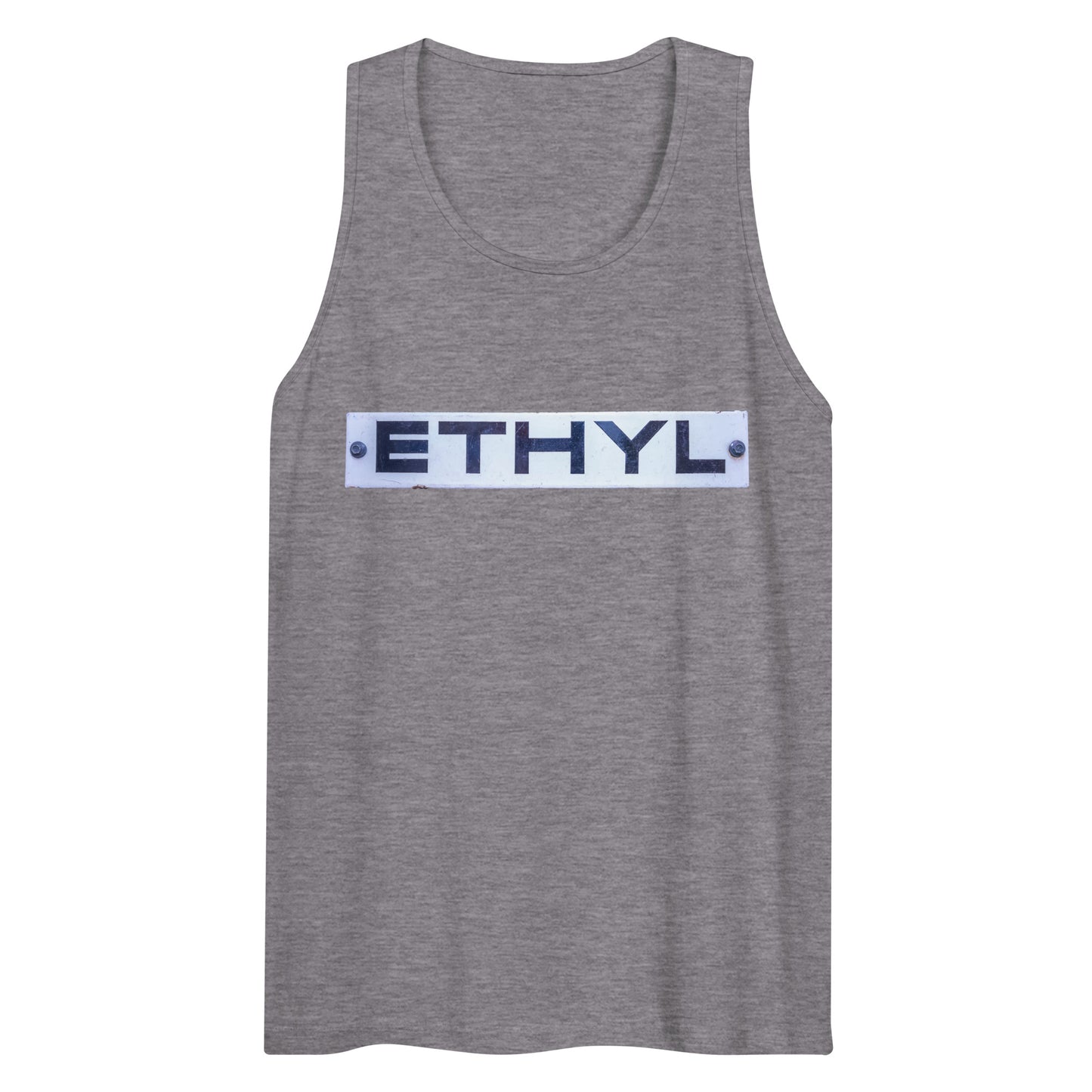 Vintage Ethyl Gas Sign Men’s premium tank top