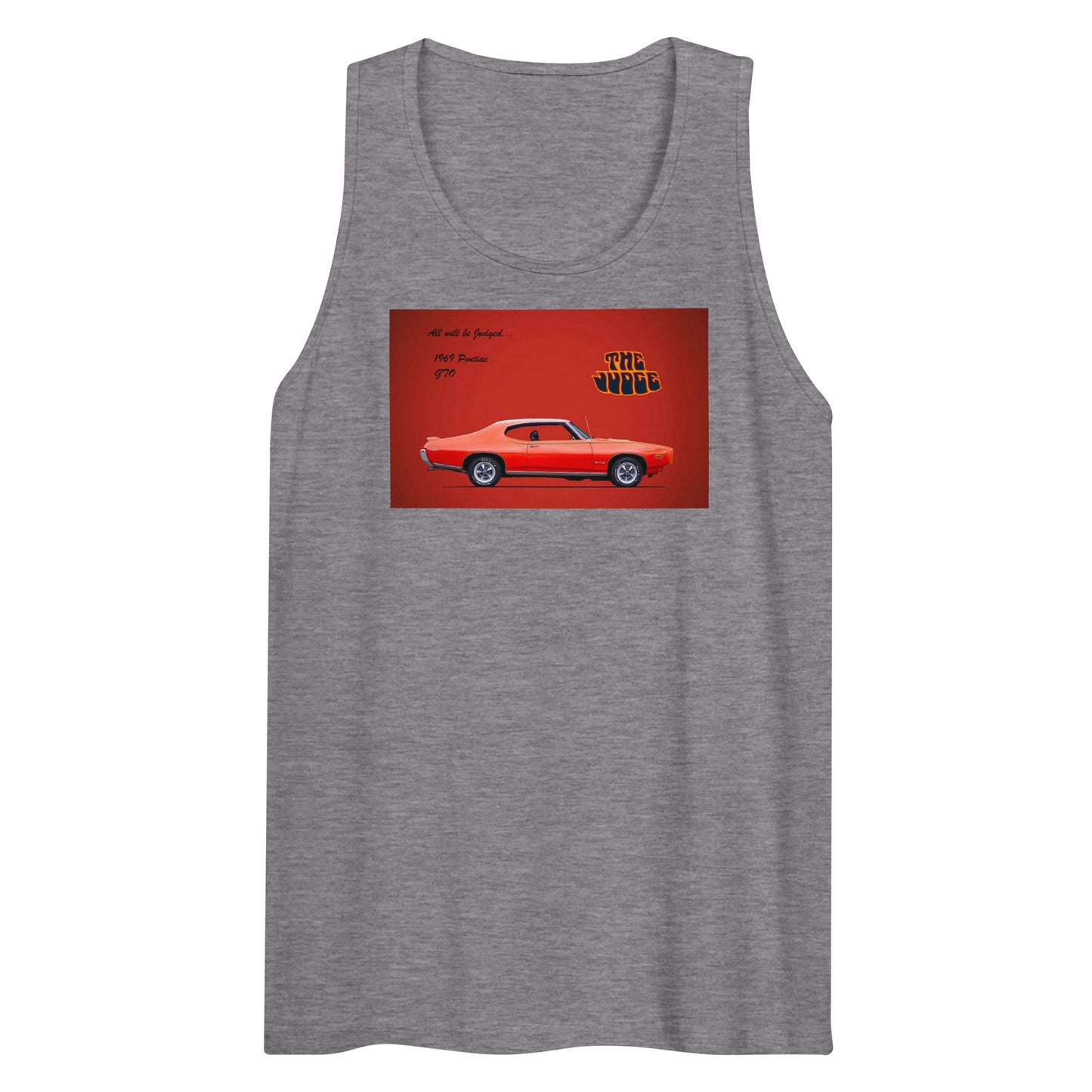 1969 Pontiac GTO: The Judge Men’s premium tank top