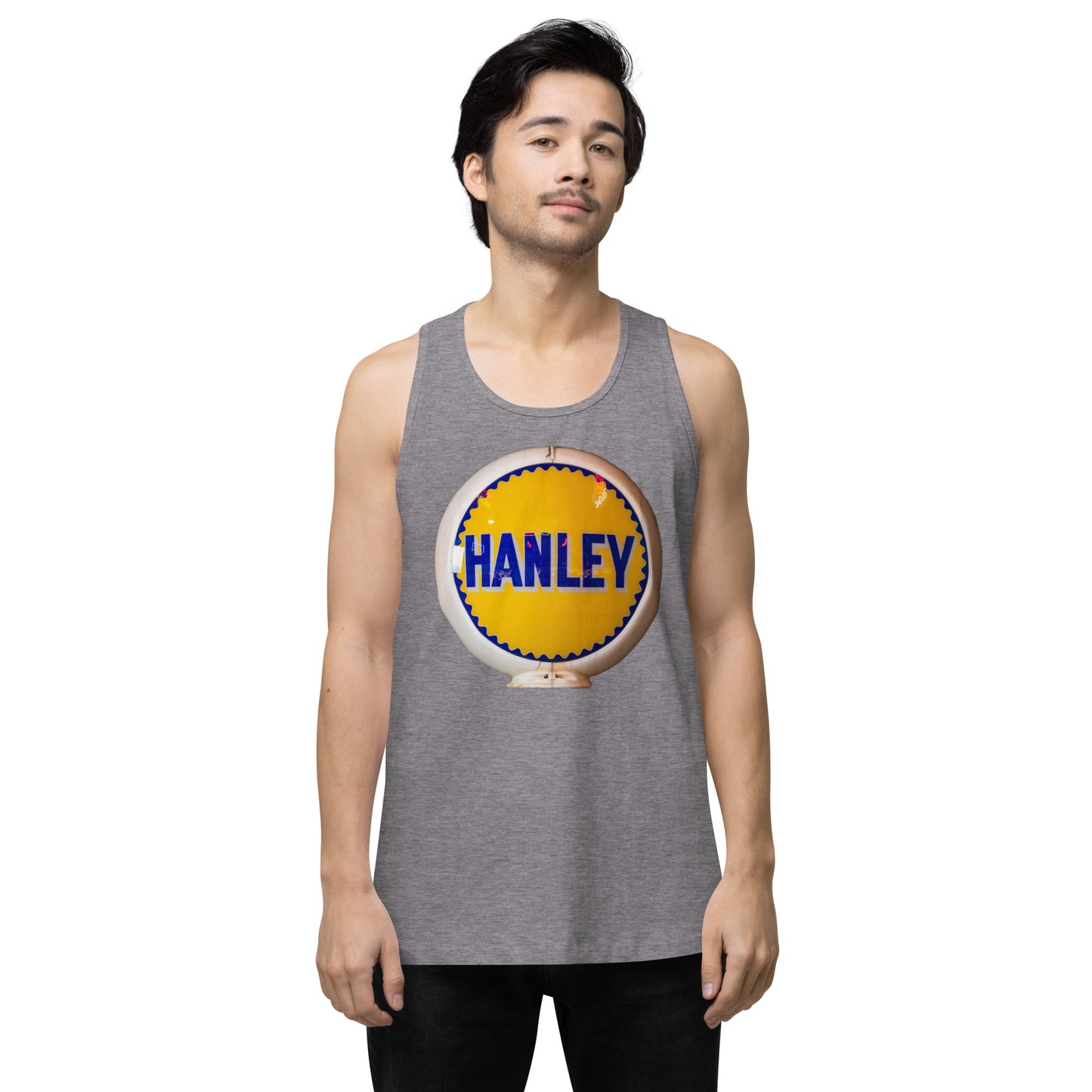 Retro Gas Globe Handly Men’s premium tank top