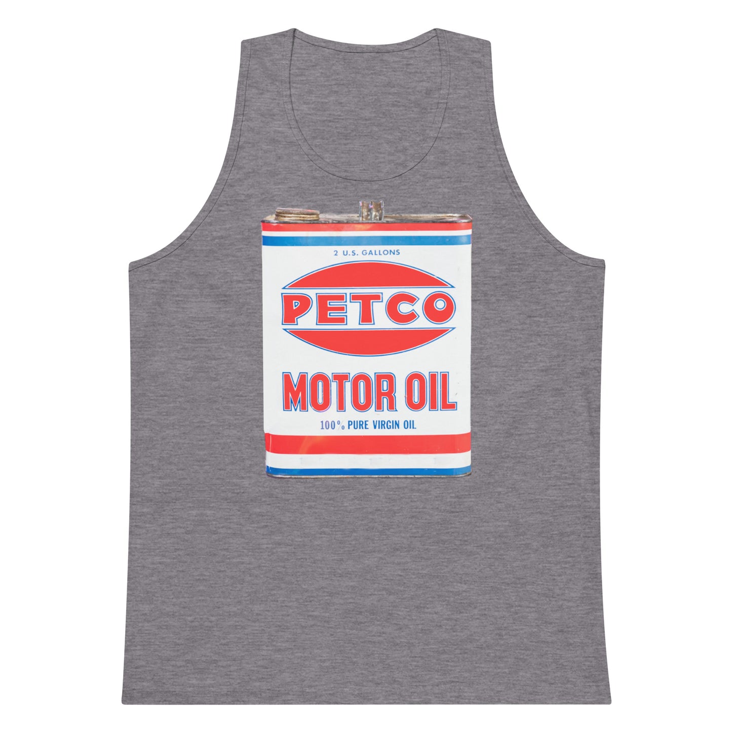 Vintage Petco Oil Can Men’s premium tank top