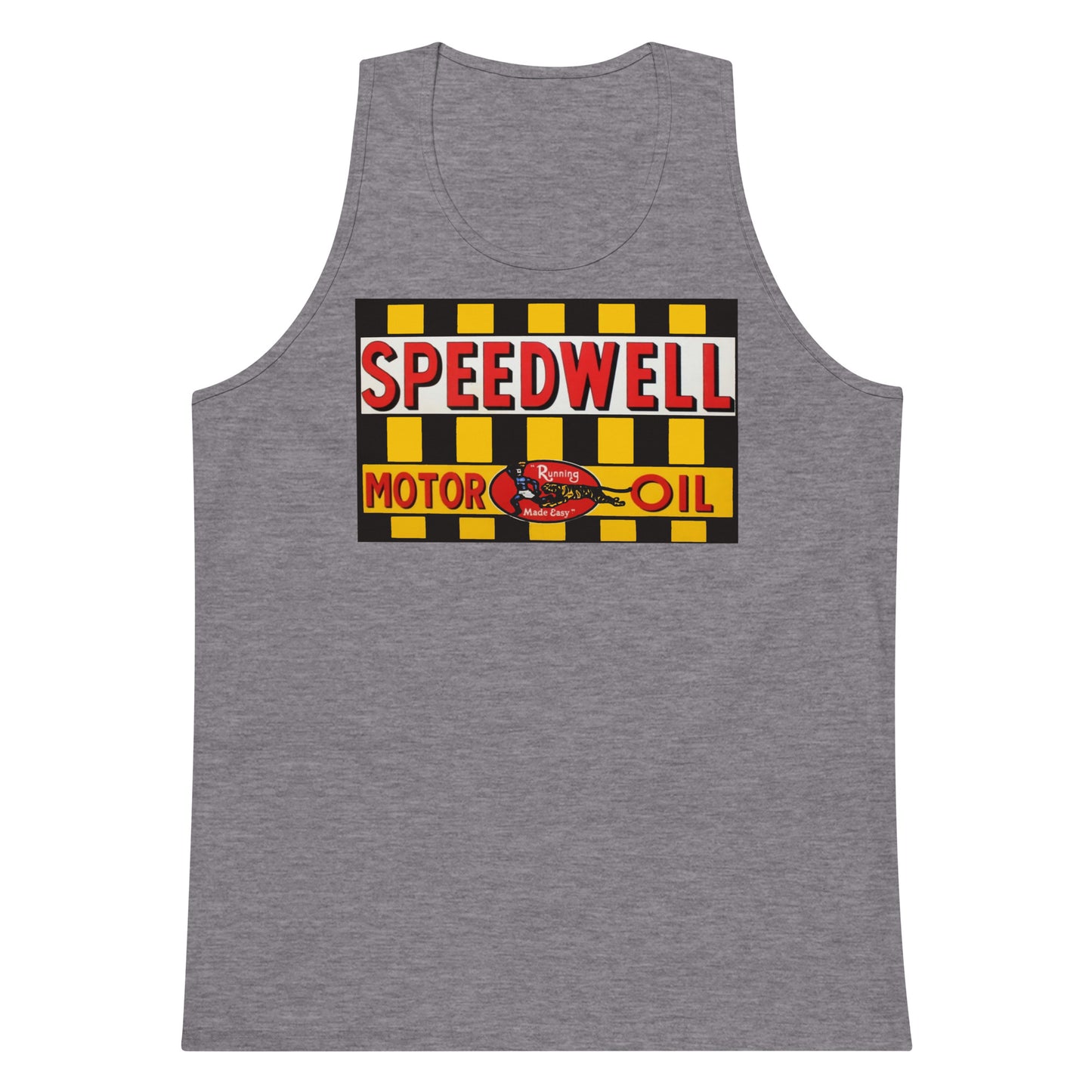 Retro Speedway Tin Syle Men’s premium tank top