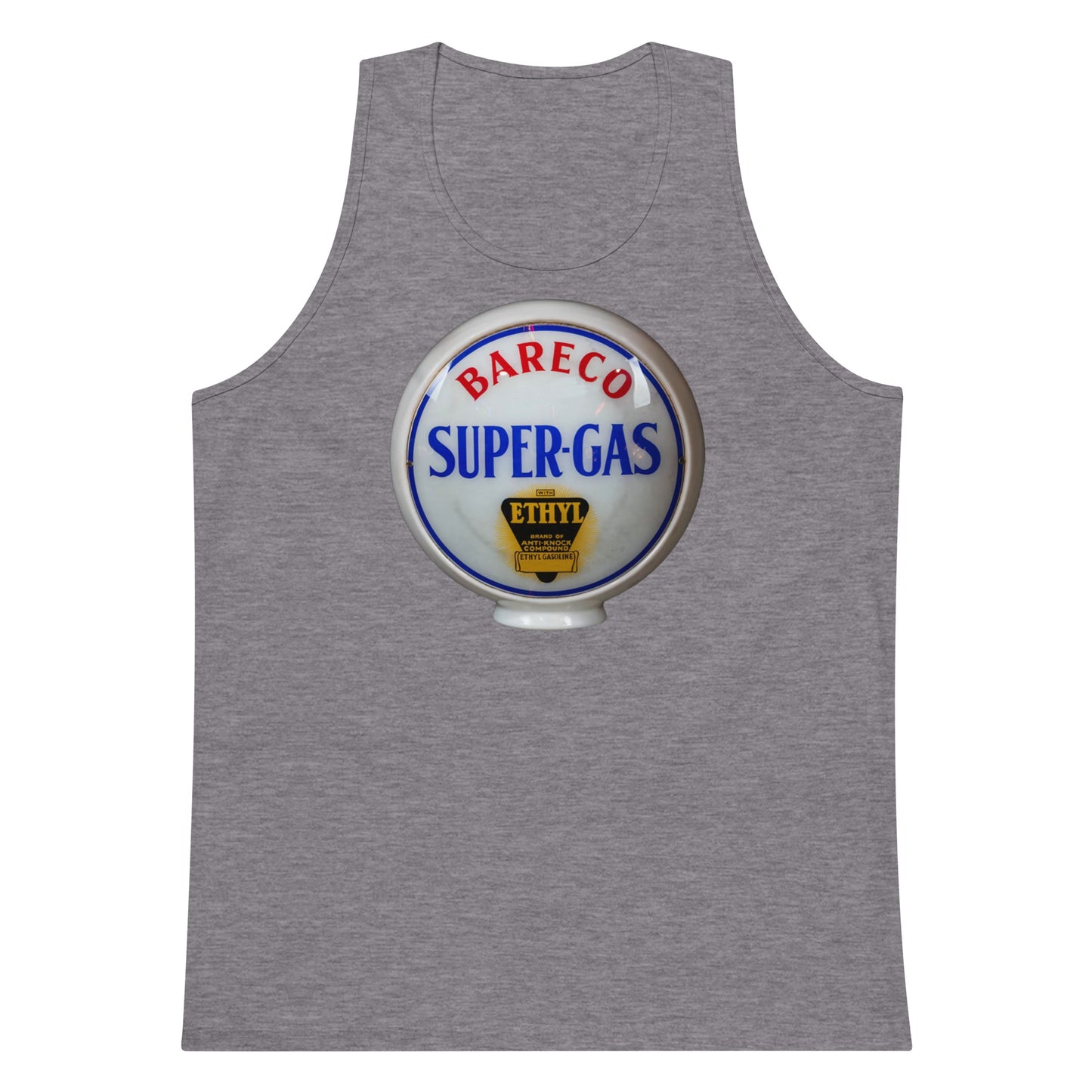 Retro Super Gas Globe Style Men’s premium tank top