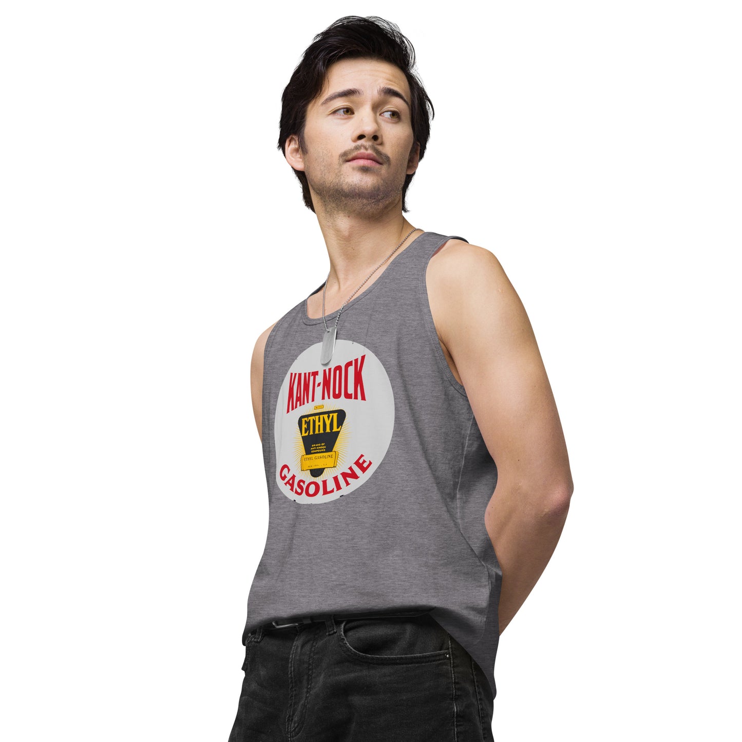 Vintage Kant Nock Gas Sign Men’s premium tank top