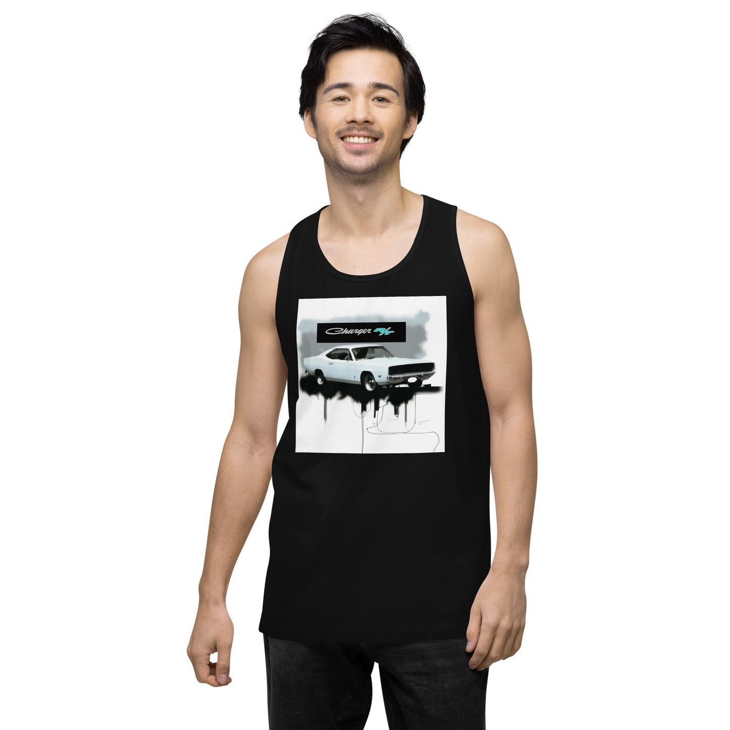 Charger RT Graffiti Style Men’s premium tank top