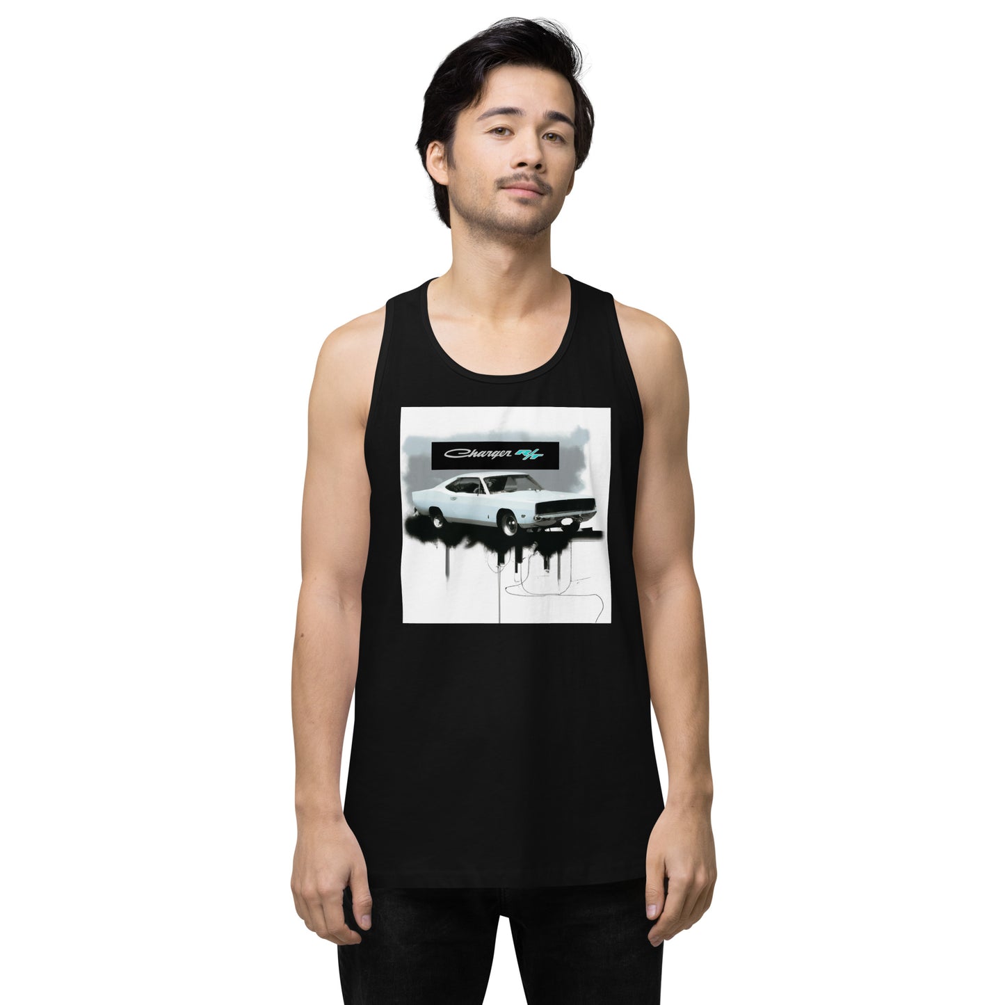 Charger RT Graffiti Style Men’s premium tank top