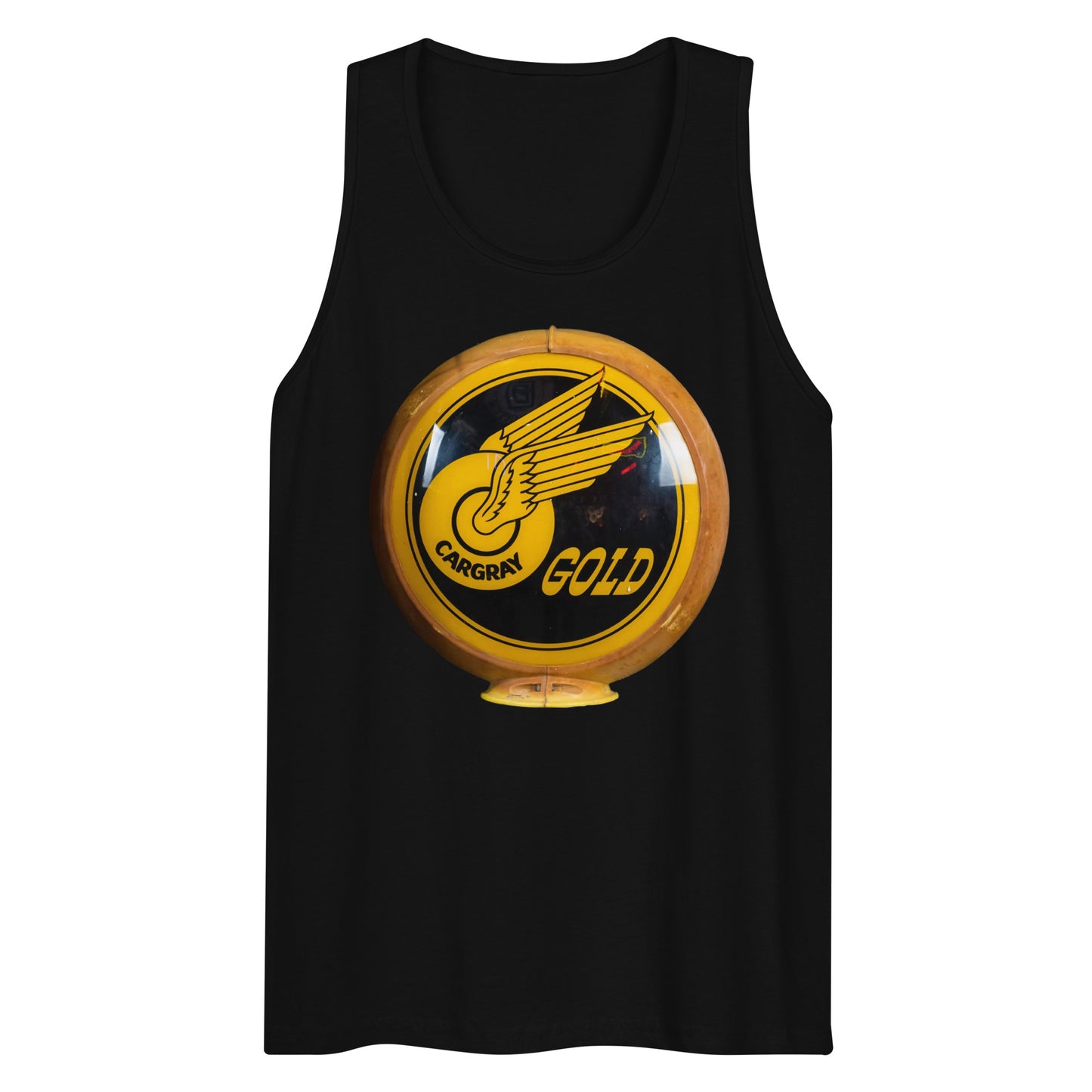 Cargray Gold Globe Style Men’s premium tank top