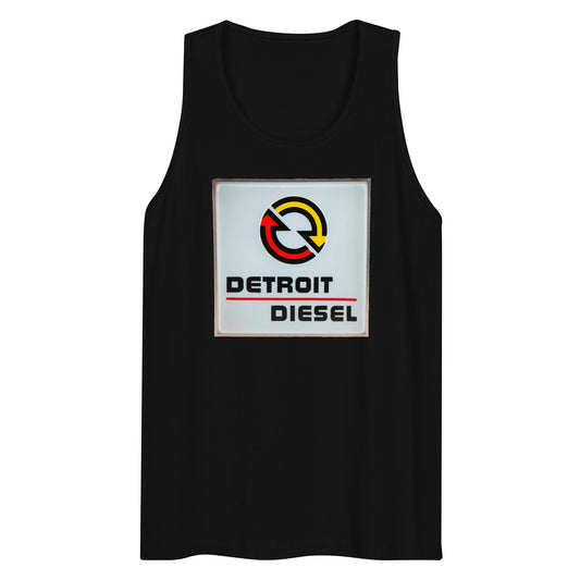 Detroit Diesel Retro Design Men’s premium tank top