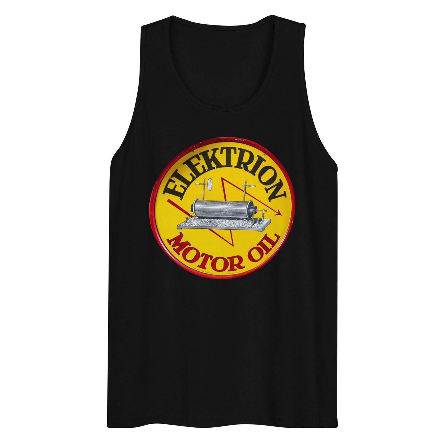 Elektrion Tin Sign Painted Men’s premium tank top