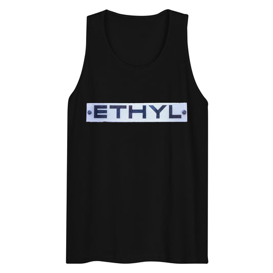 Vintage Ethyl Gas Sign Men’s premium tank top