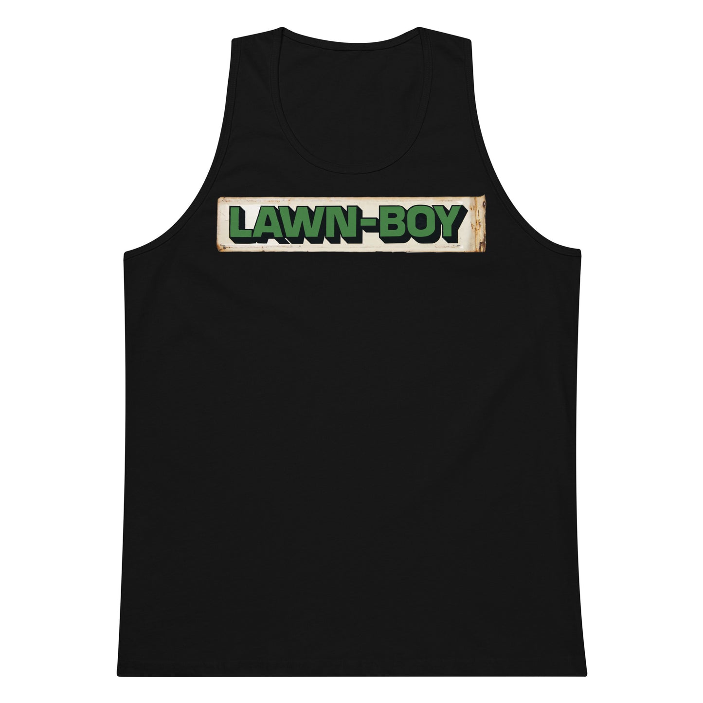 Lawn Boy Porcelain Patina Style Men’s premium tank top