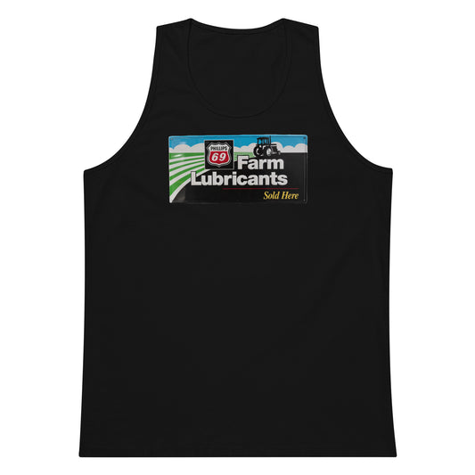 Phillips 69 License Plate Style Men’s premium tank top