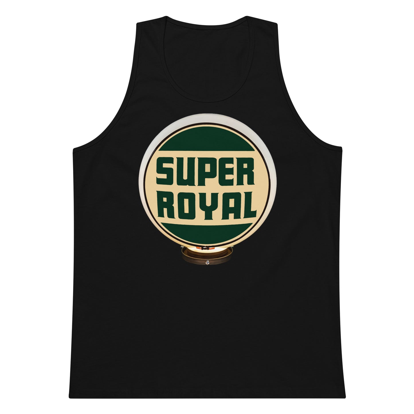 Super Royal Globe Style Men’s premium tank top