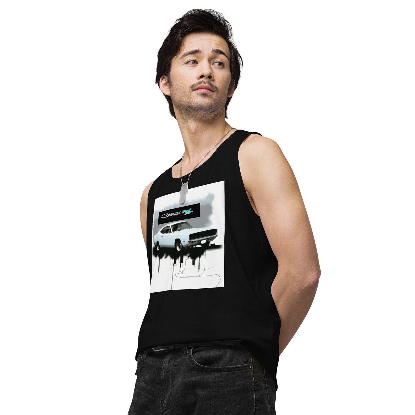 Charger RT Graffiti Style Men’s premium tank top