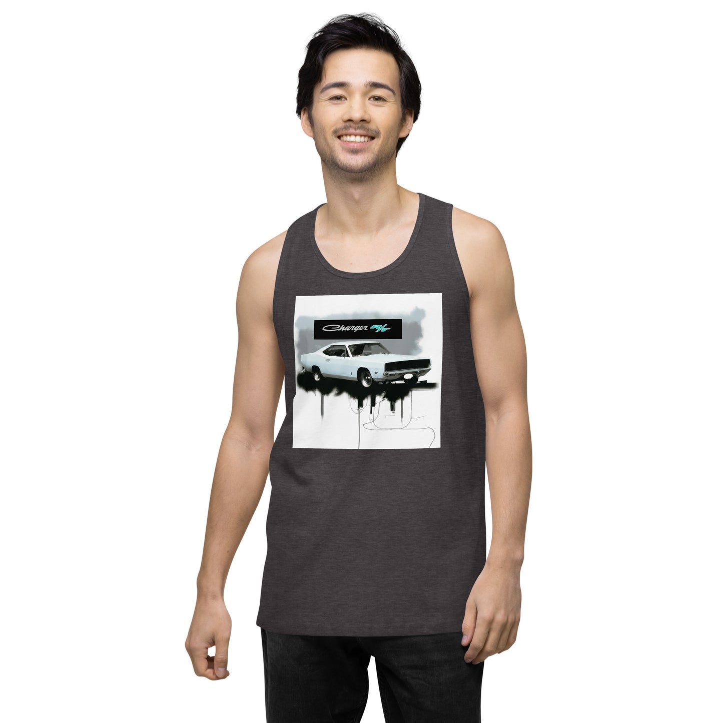 Charger RT Graffiti Style Men’s premium tank top