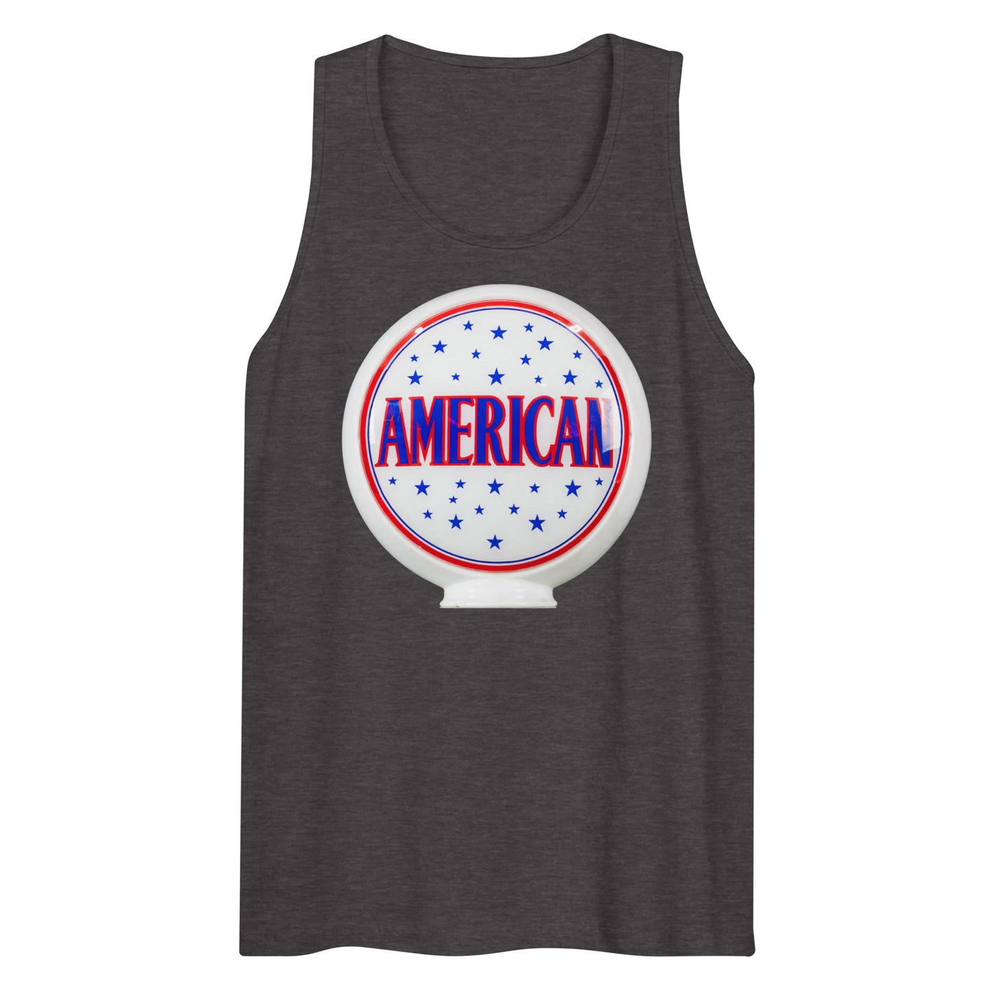 American Gas Globe Style Men’s premium tank top