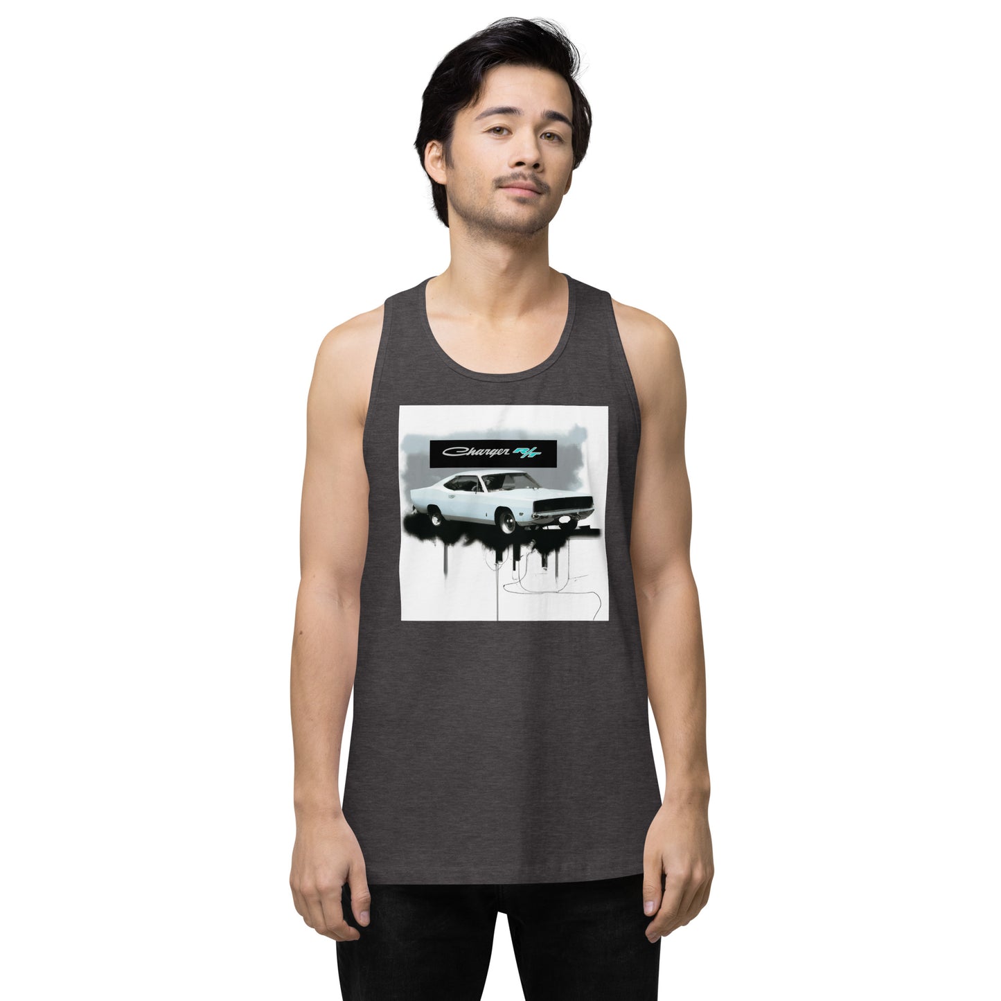 Charger RT Graffiti Style Men’s premium tank top