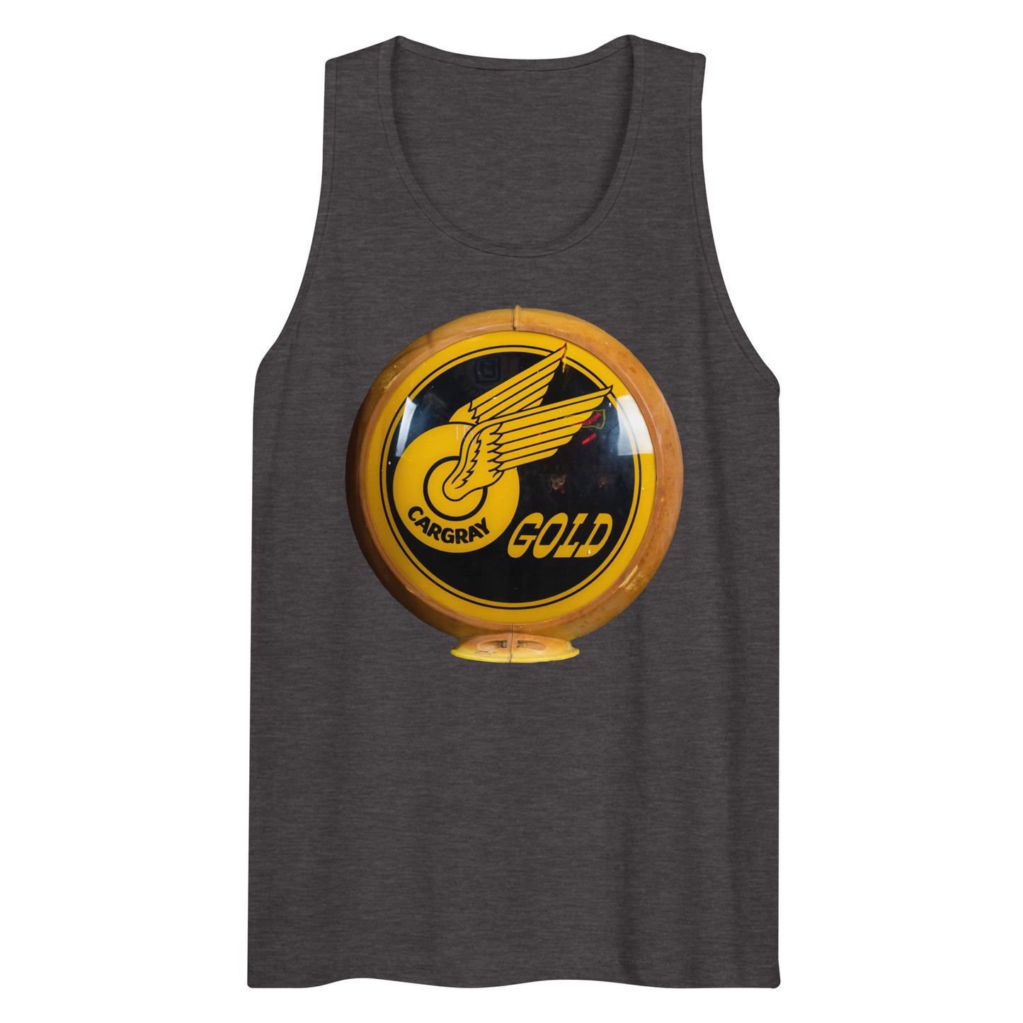 Cargray Gold Globe Style Men’s premium tank top