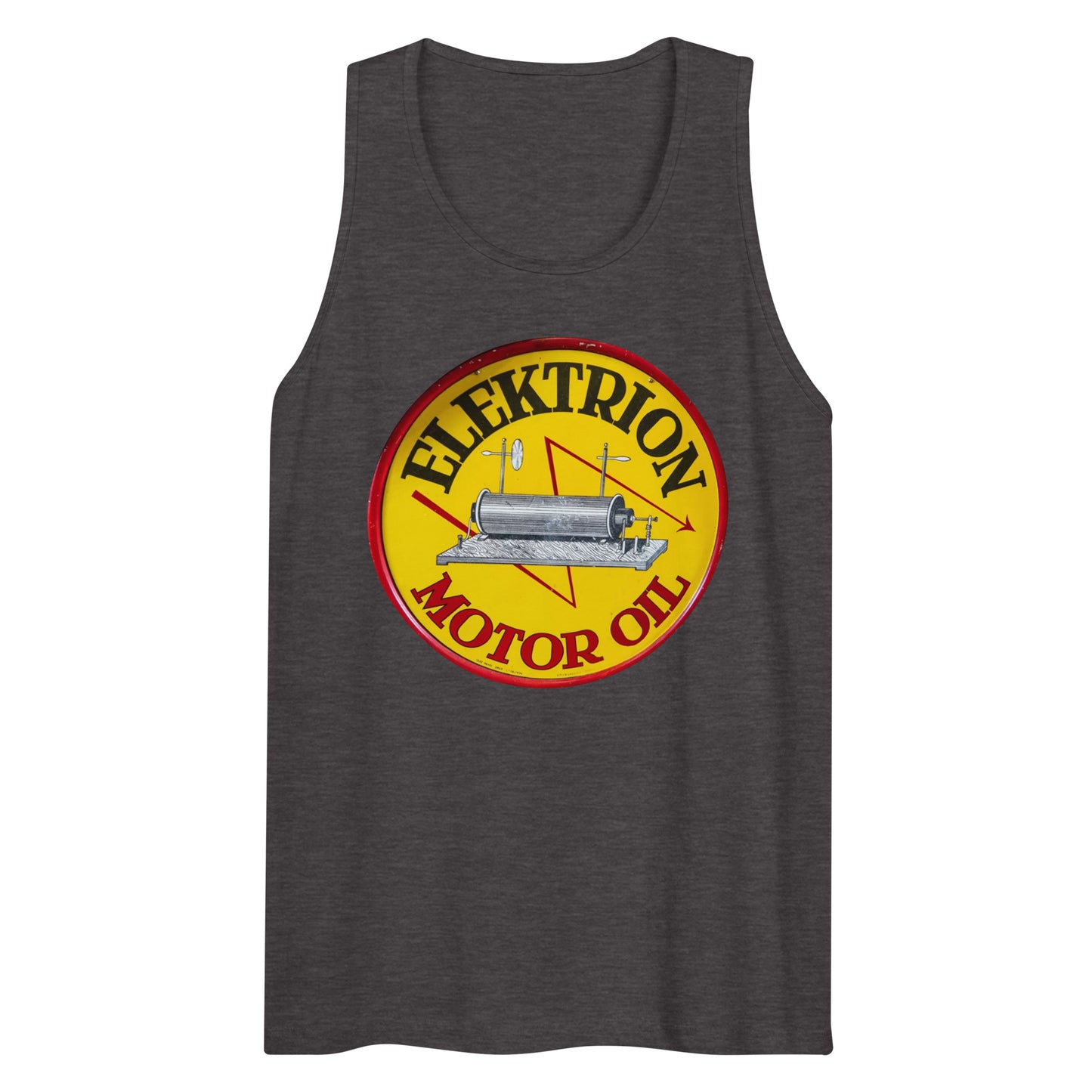 Elektrion Tin Sign Painted Men’s premium tank top