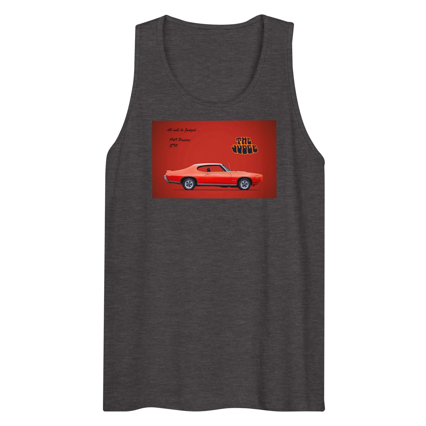 1969 Pontiac GTO: The Judge Men’s premium tank top