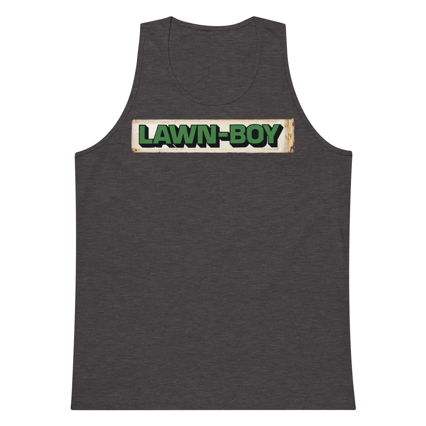 Lawn Boy Porcelain Patina Style Men’s premium tank top