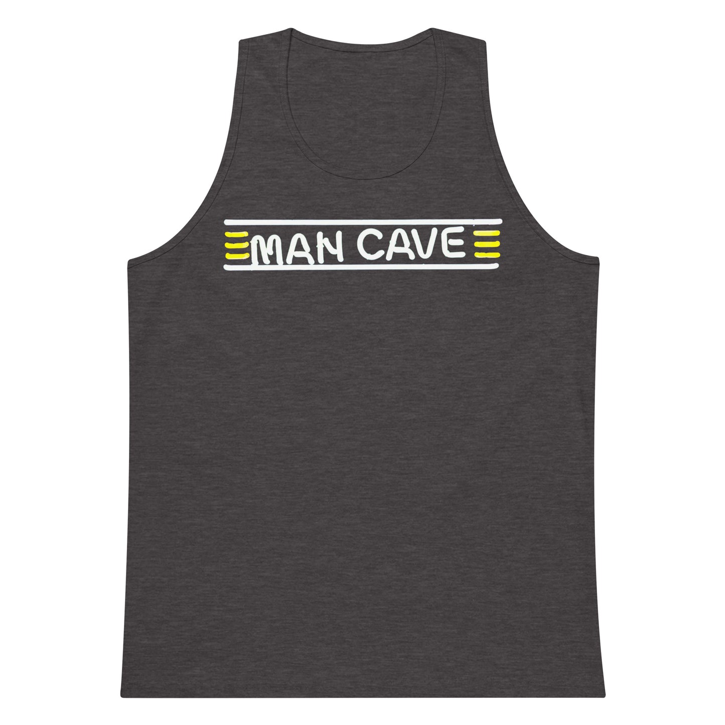 Man Cave Neon Style Men’s premium tank top