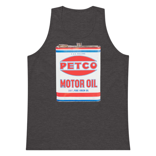 Vintage Petco Oil Can Men’s premium tank top