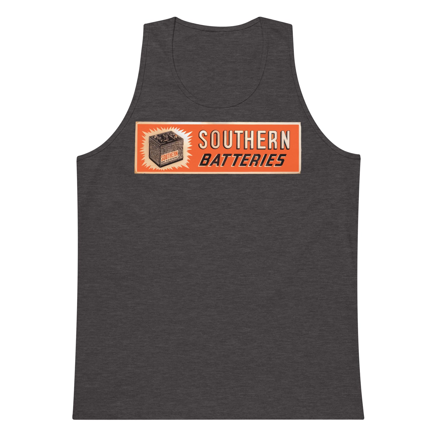 Vintage Porcelain Southern Batteries Men’s premium tank top