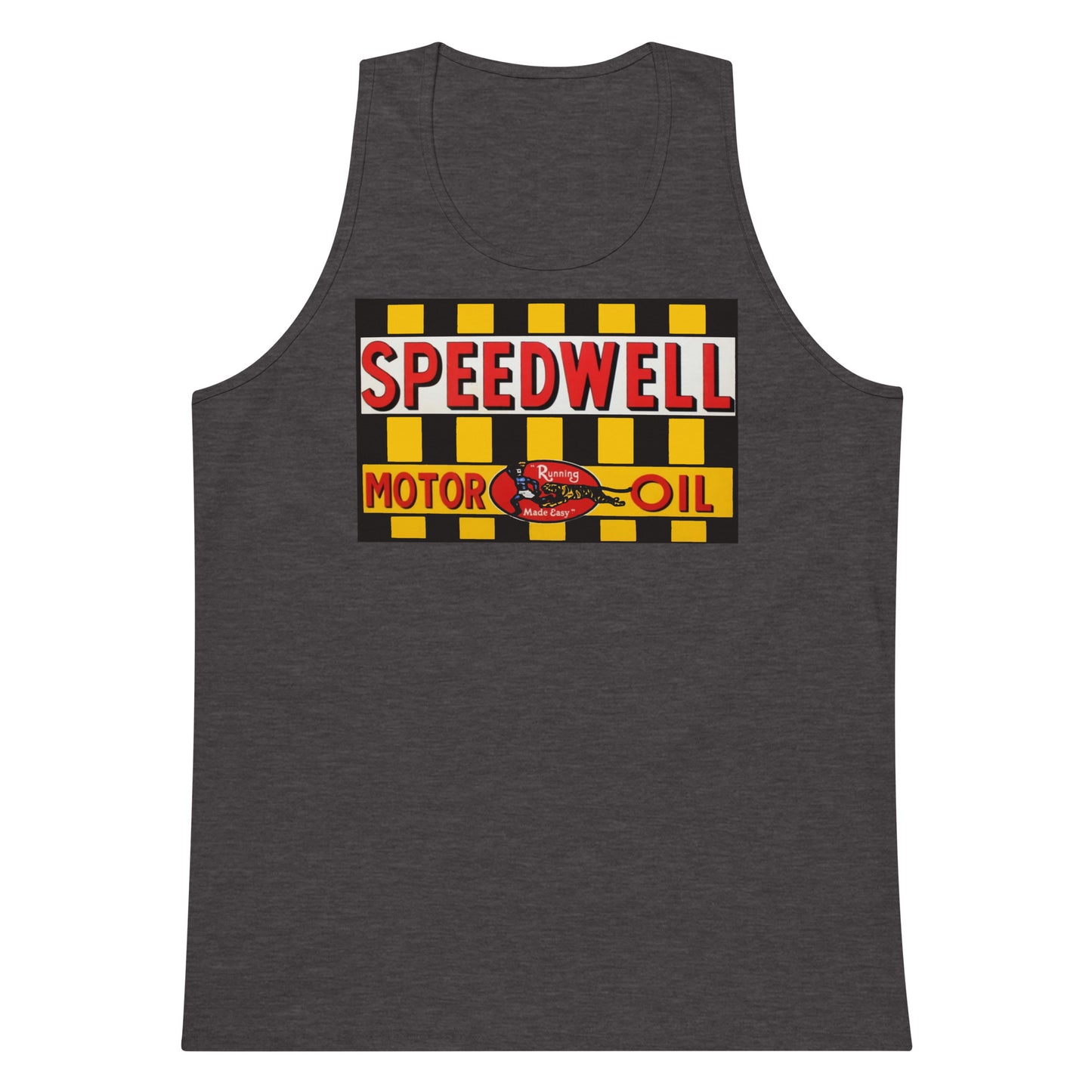 Retro Speedway Tin Syle Men’s premium tank top