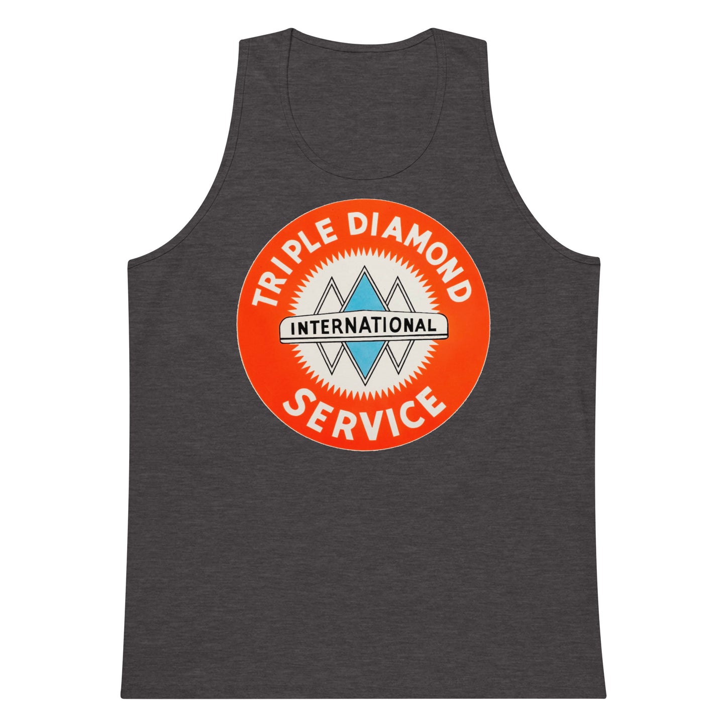 Triple Diamond Service Tin Style Men’s premium tank top