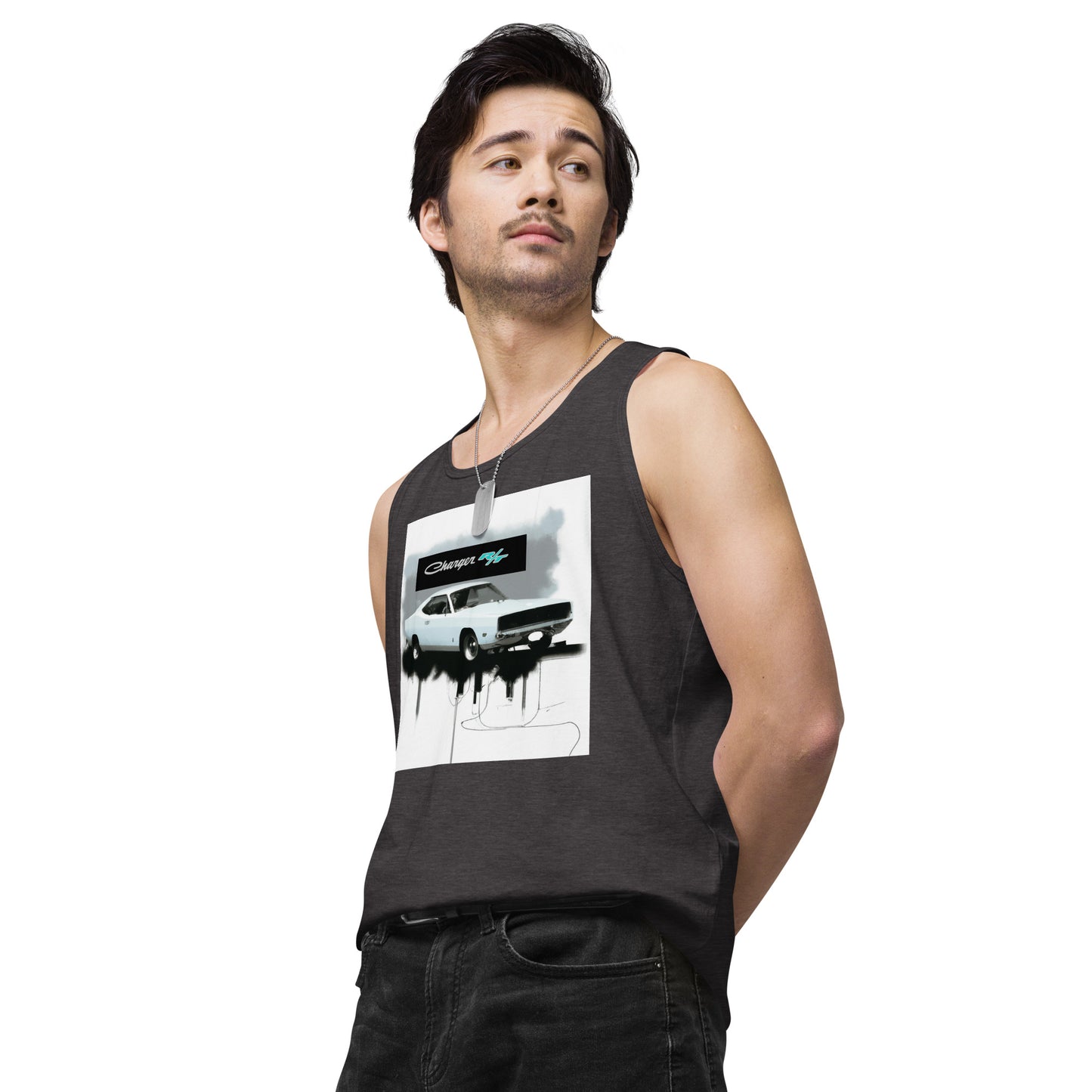 Charger RT Graffiti Style Men’s premium tank top