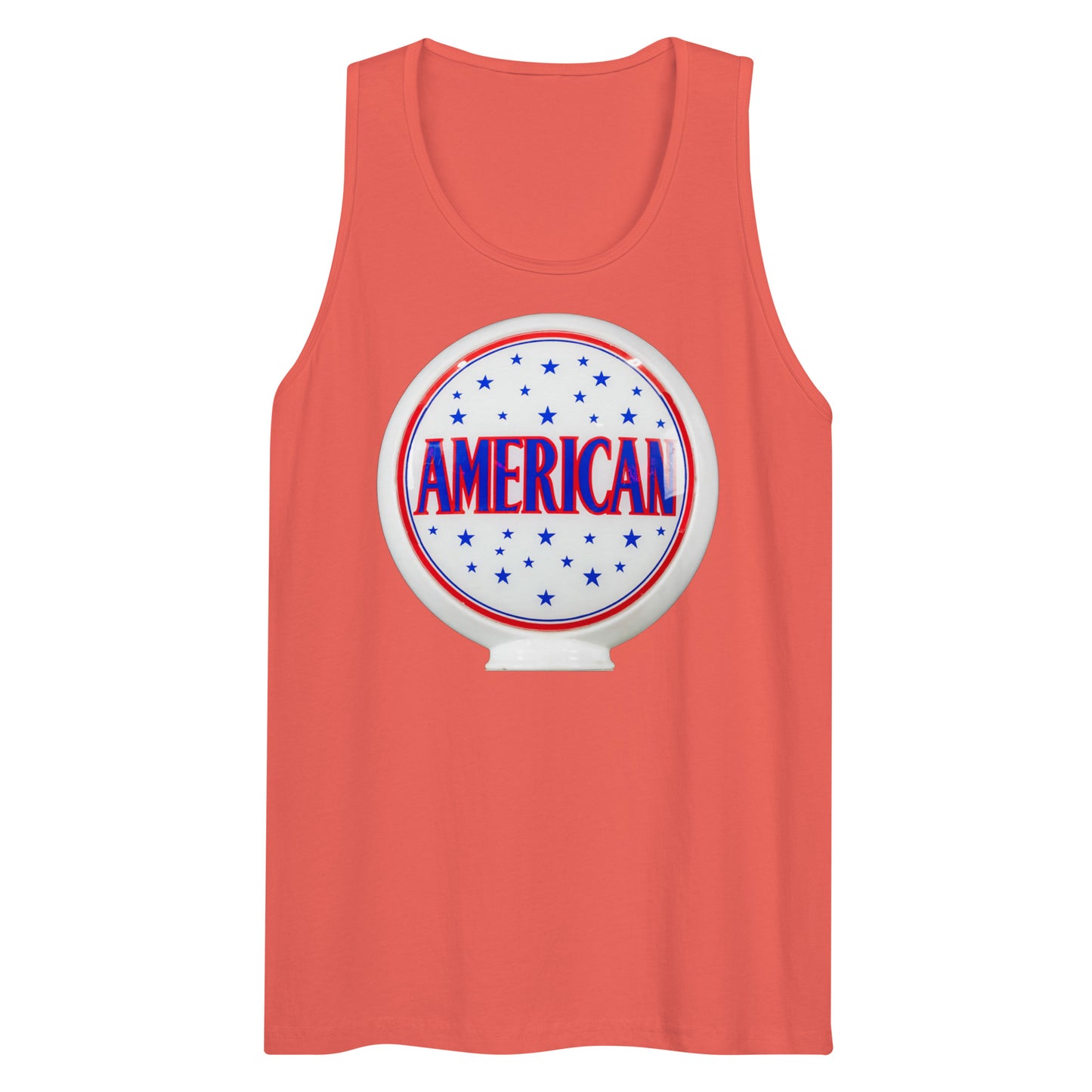 American Gas Globe Style Men’s premium tank top