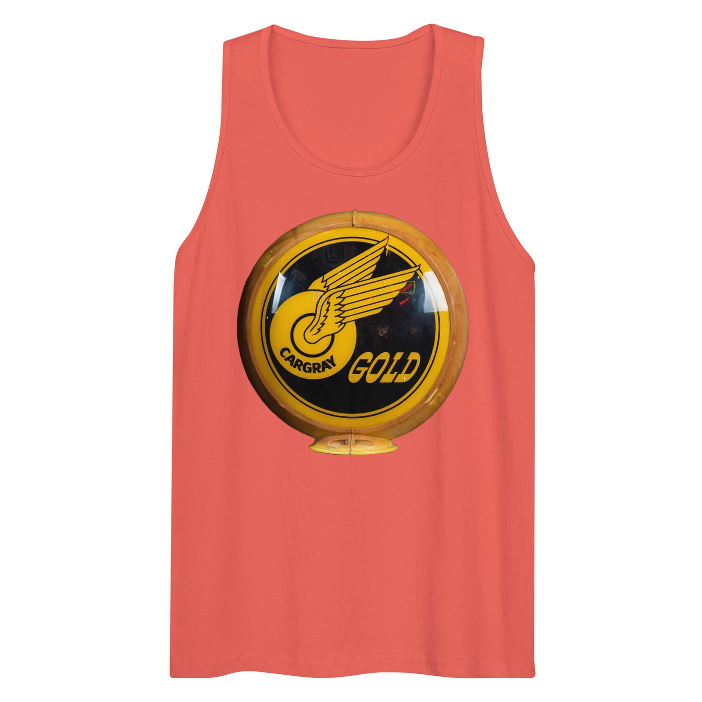 Cargray Gold Globe Style Men’s premium tank top