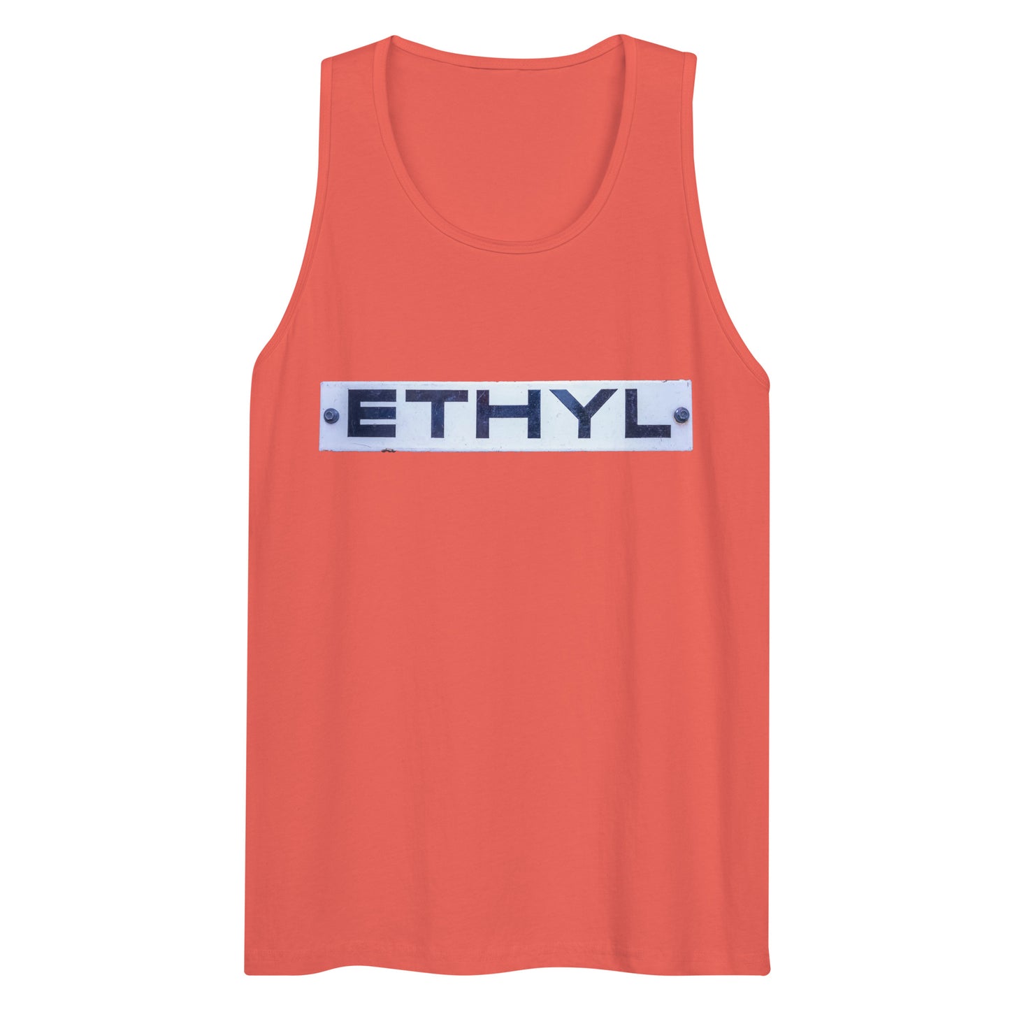 Vintage Ethyl Gas Sign Men’s premium tank top