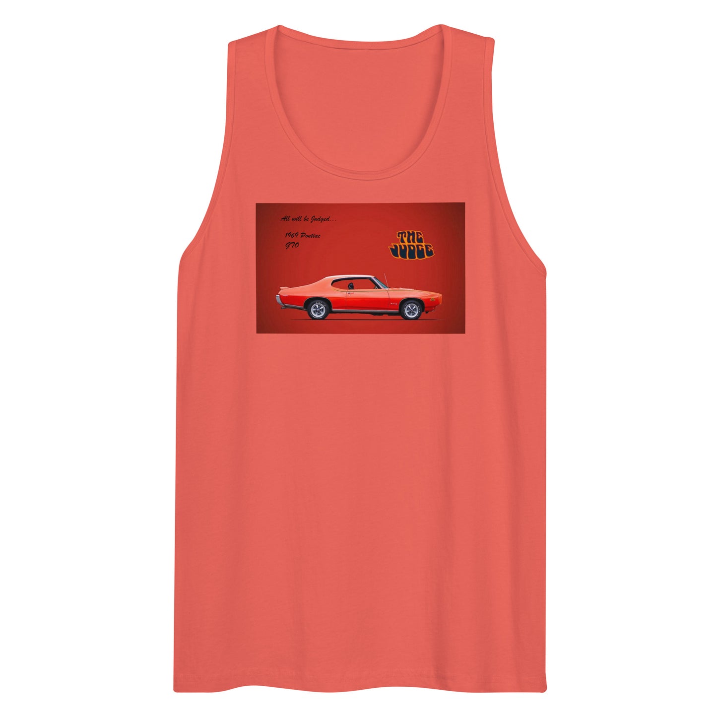 1969 Pontiac GTO: The Judge Men’s premium tank top