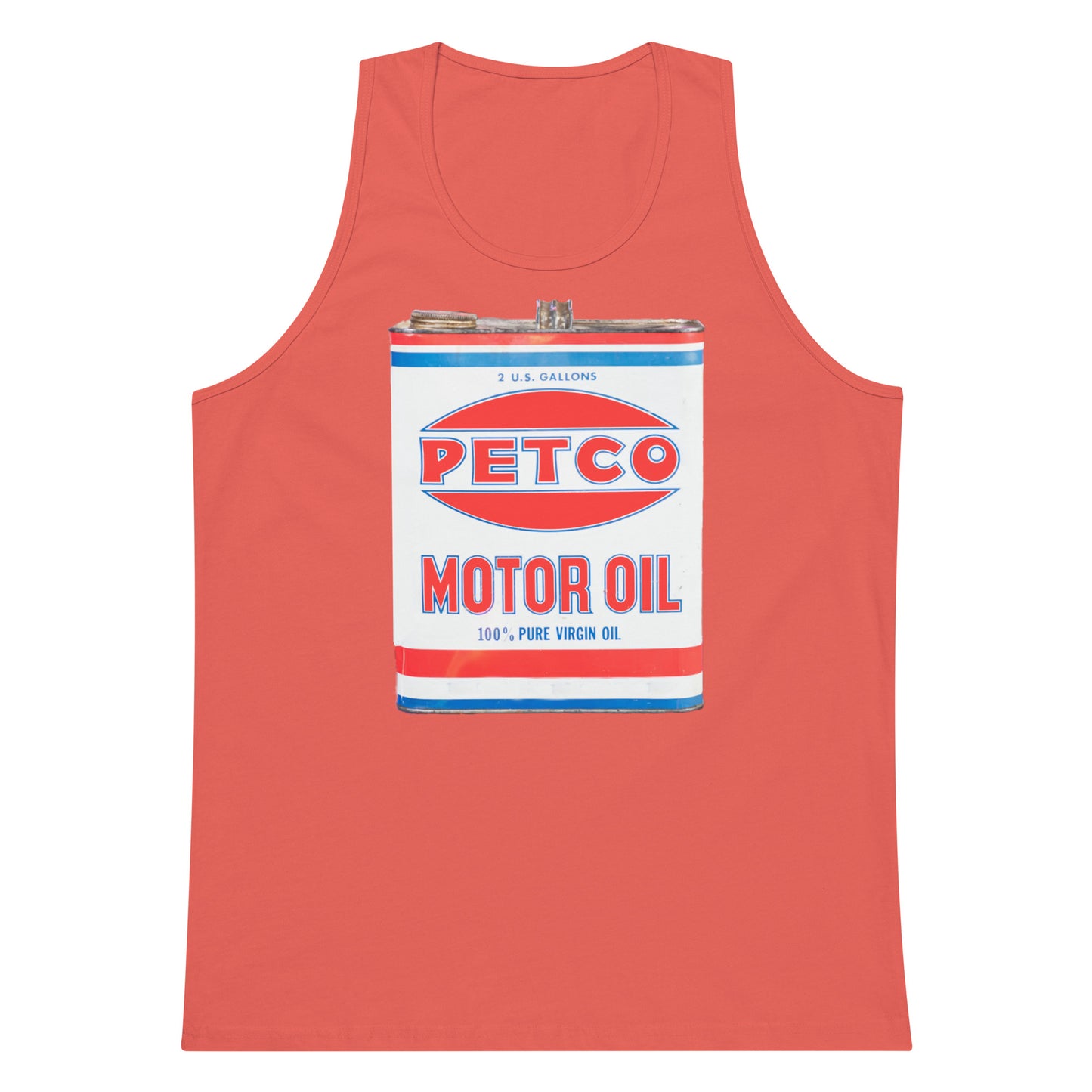 Vintage Petco Oil Can Men’s premium tank top