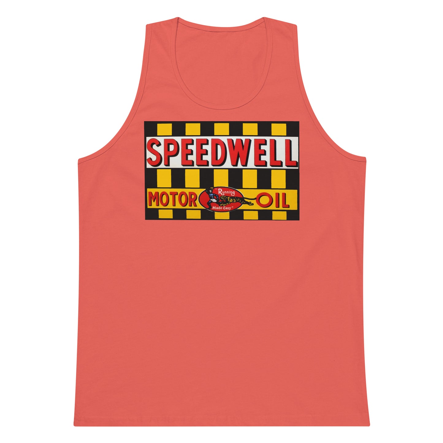 Retro Speedway Tin Syle Men’s premium tank top