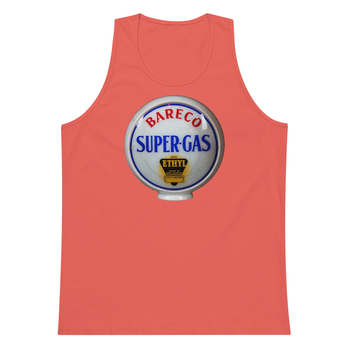 Retro Super Gas Globe Style Men’s premium tank top