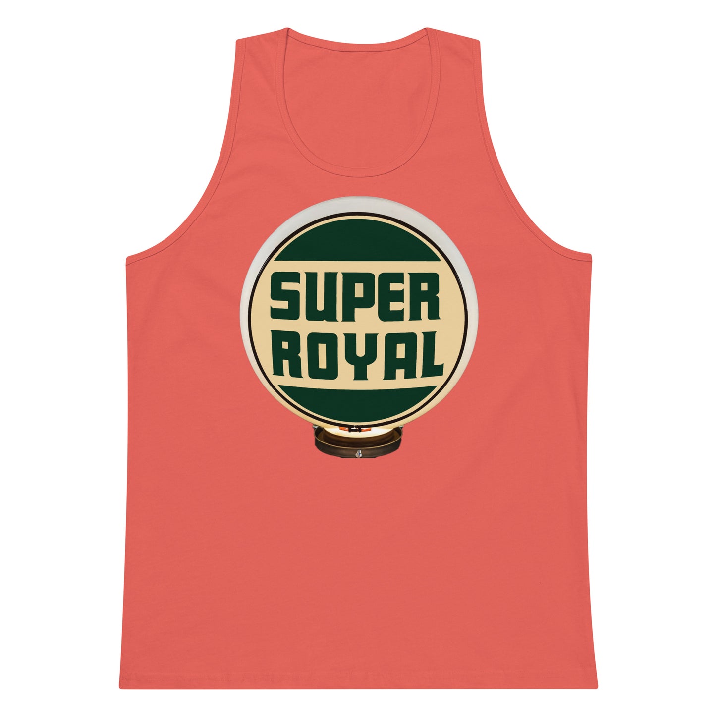 Super Royal Globe Style Men’s premium tank top