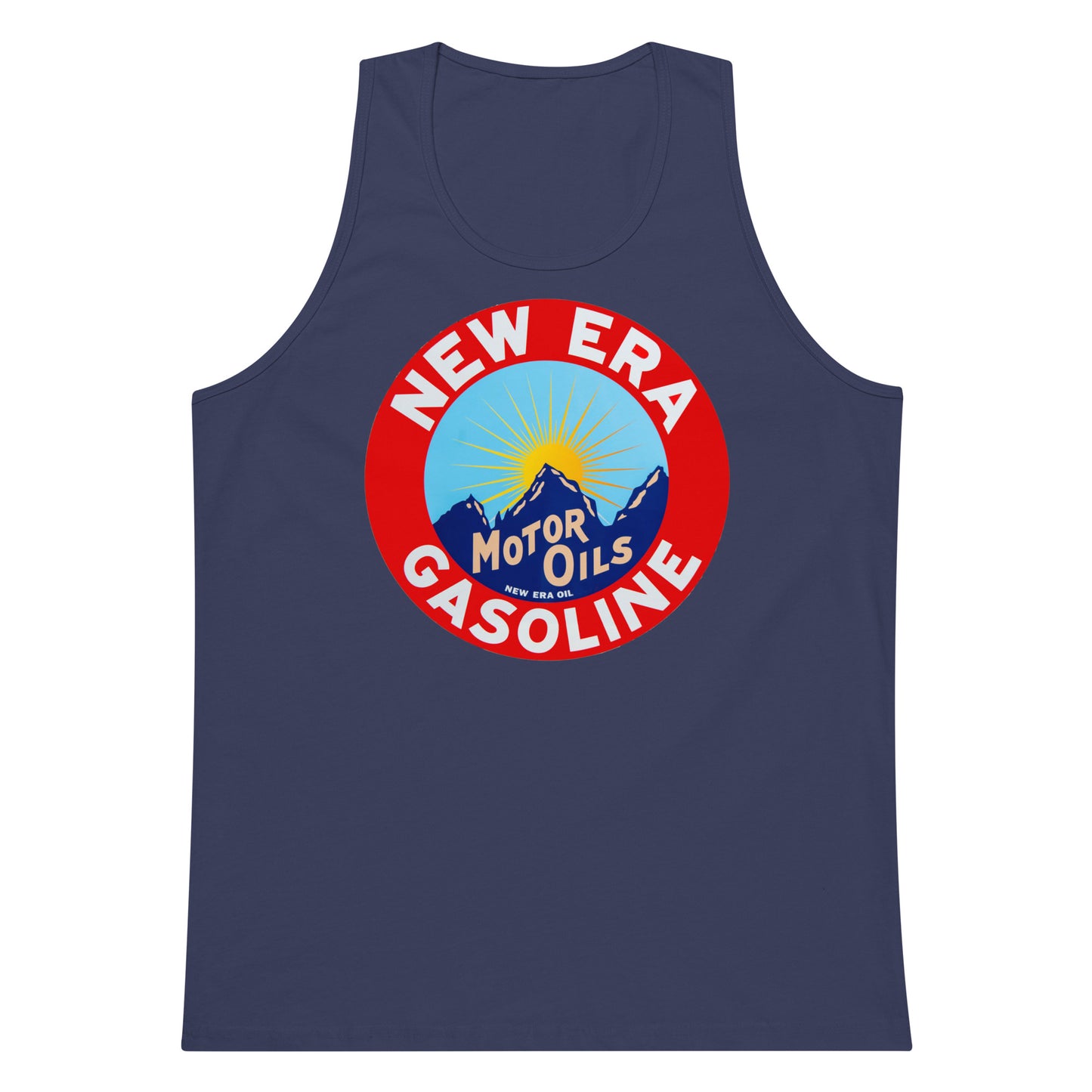 Retro Gas Sign New Era Men’s premium tank top