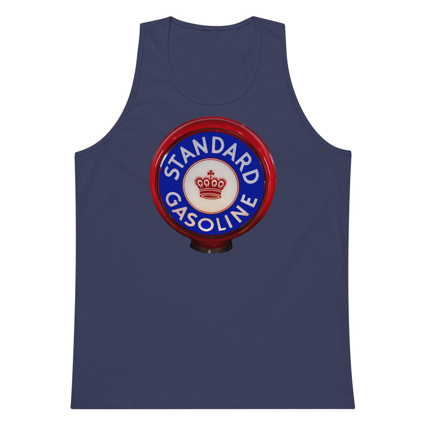 Retro Gas Globe Standard Gasoline Men’s premium tank top