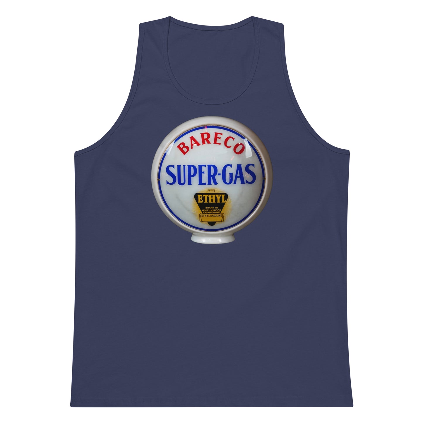 Retro Super Gas Globe Style Men’s premium tank top