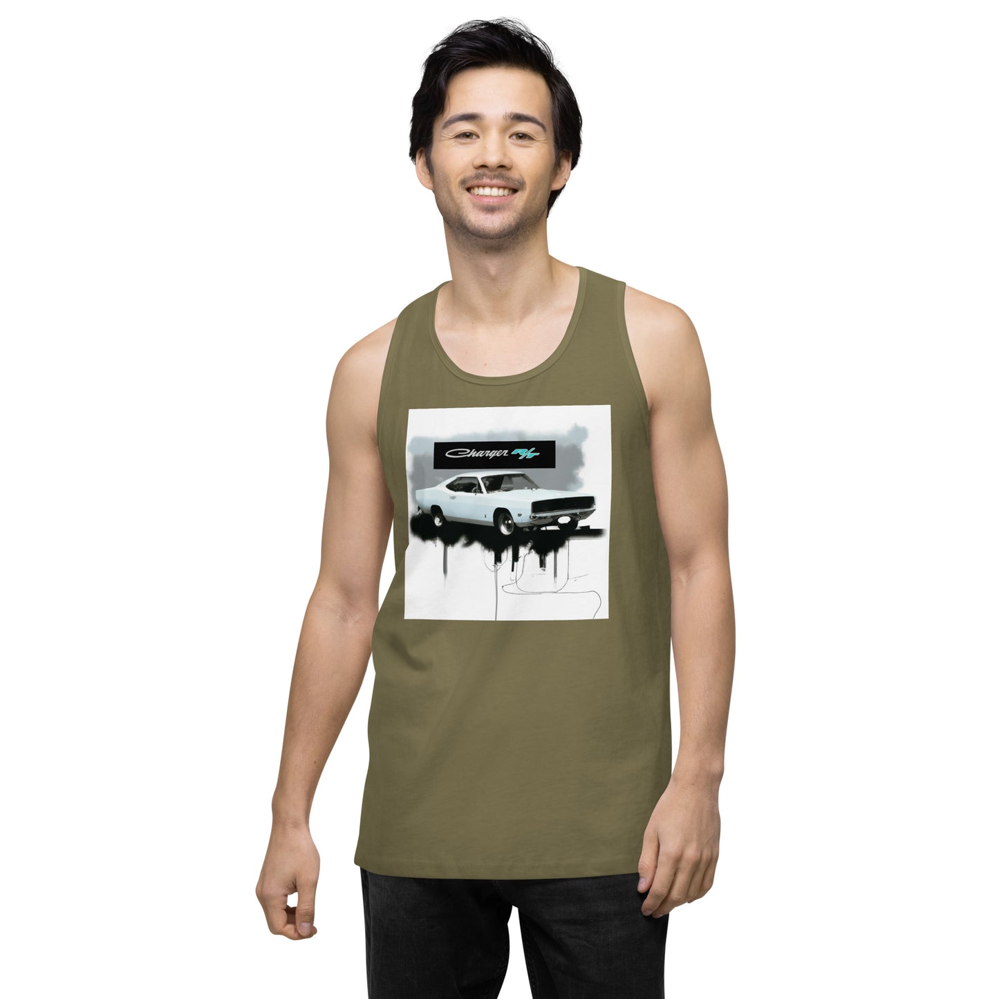 Charger RT Graffiti Style Men’s premium tank top