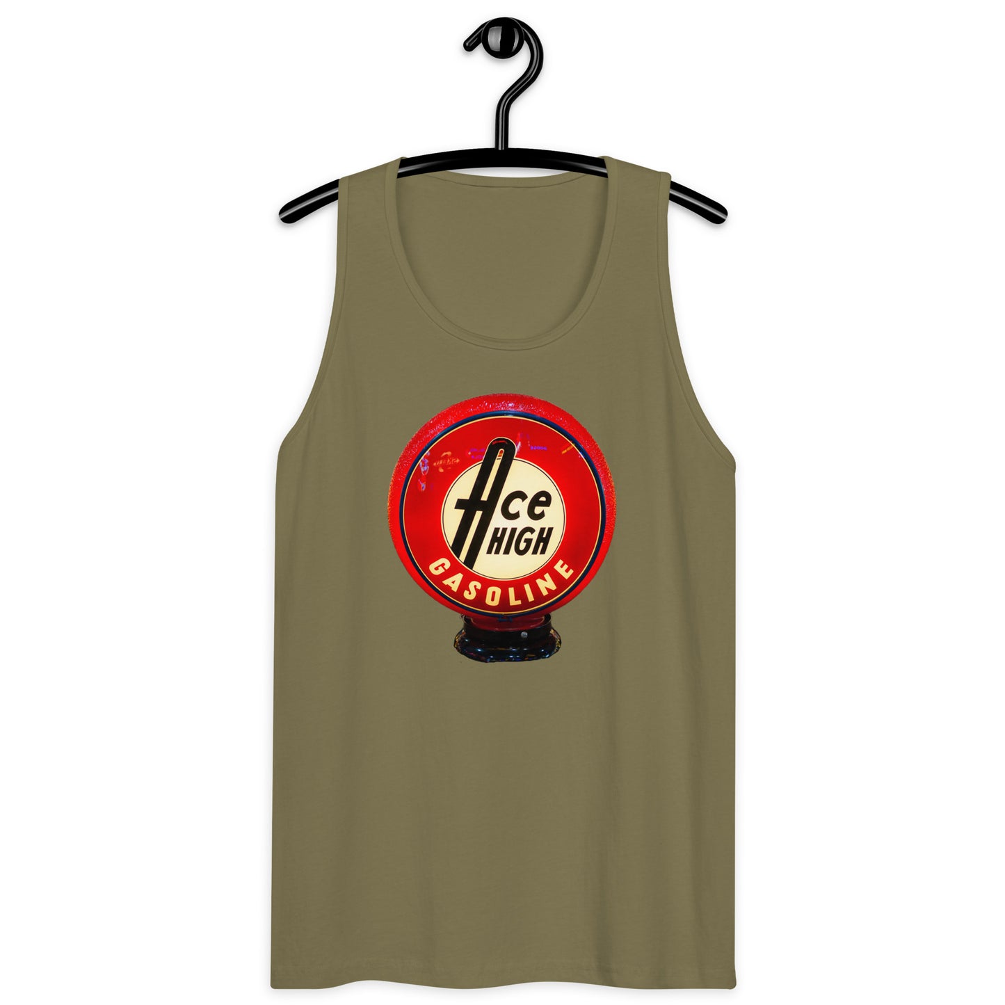 Ace High Gas Globe Style Men’s premium tank top