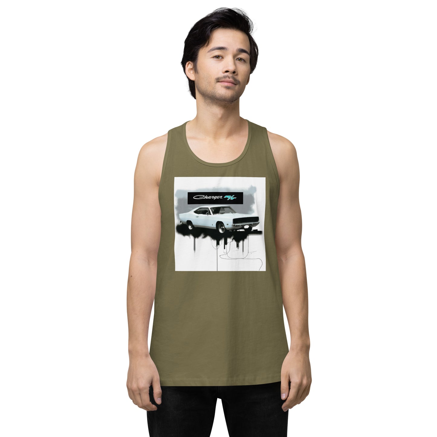 Charger RT Graffiti Style Men’s premium tank top