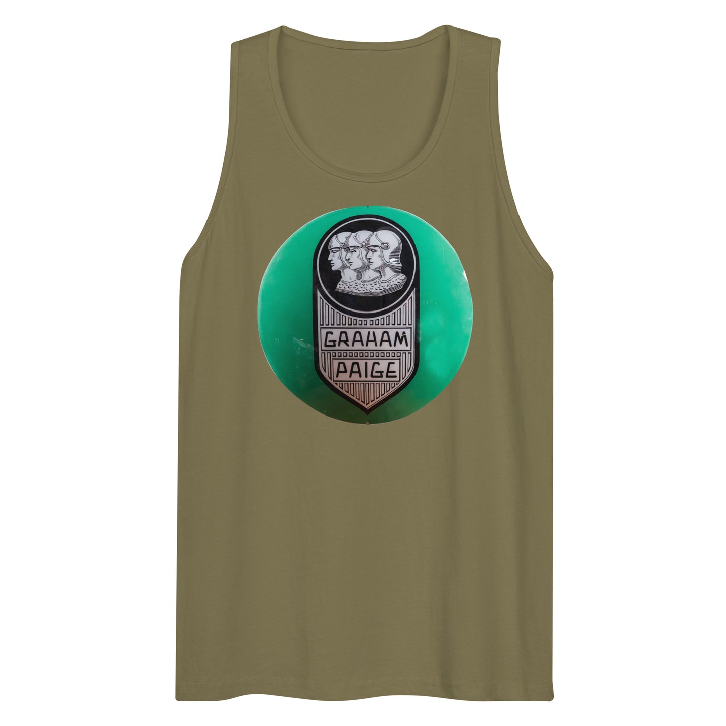 Retro Graham Paige GlobeDesign Men’s premium tank top