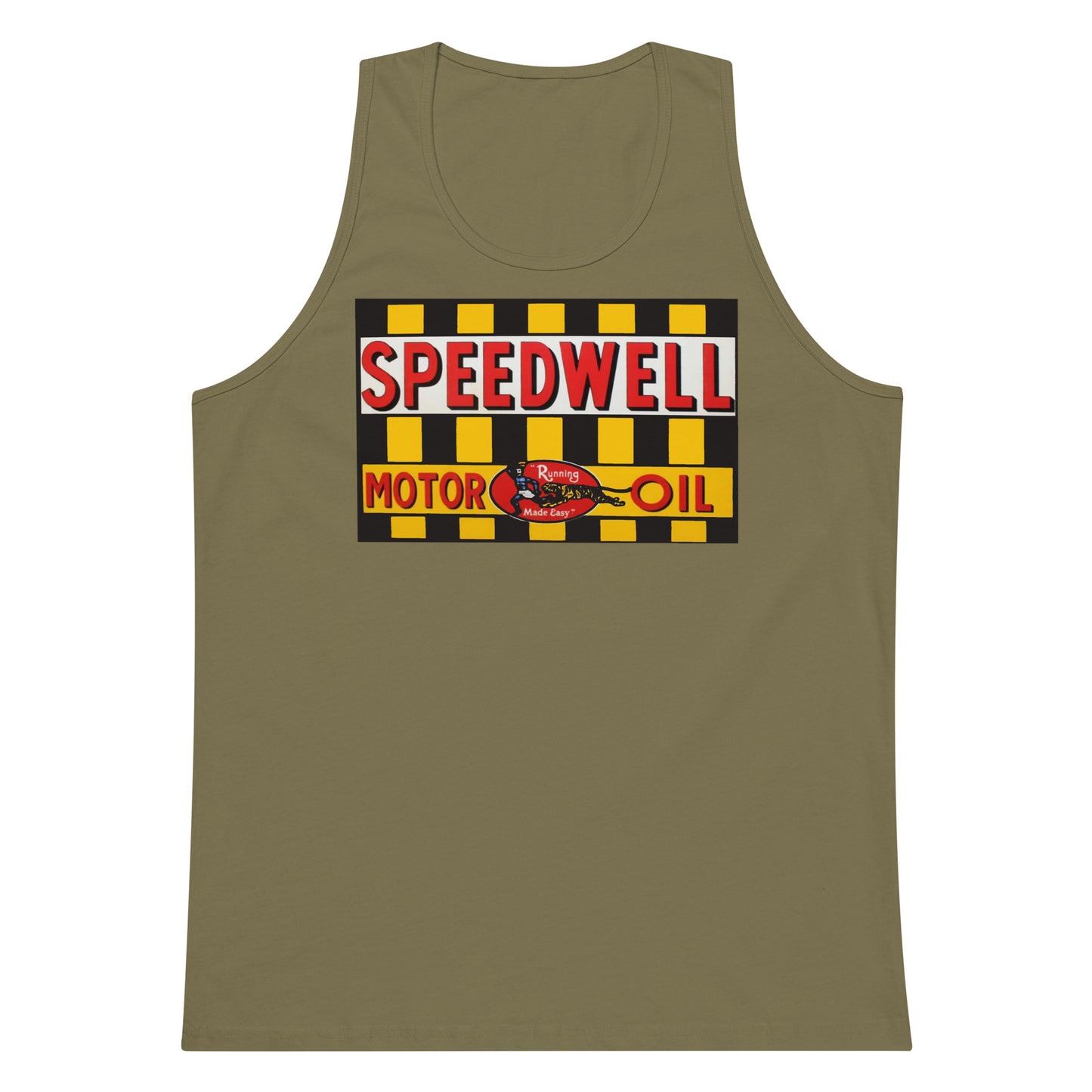 Retro Speedway Tin Syle Men’s premium tank top