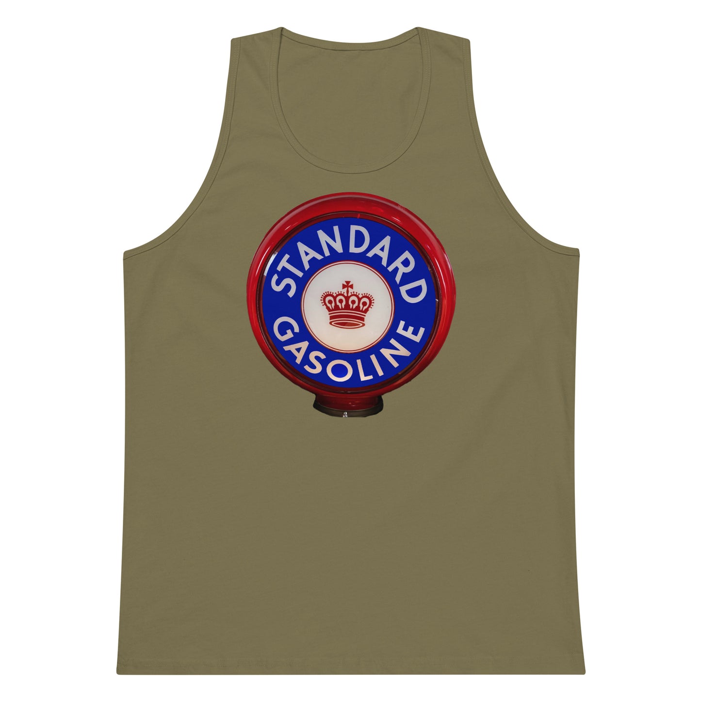 Retro Gas Globe Standard Gasoline Men’s premium tank top