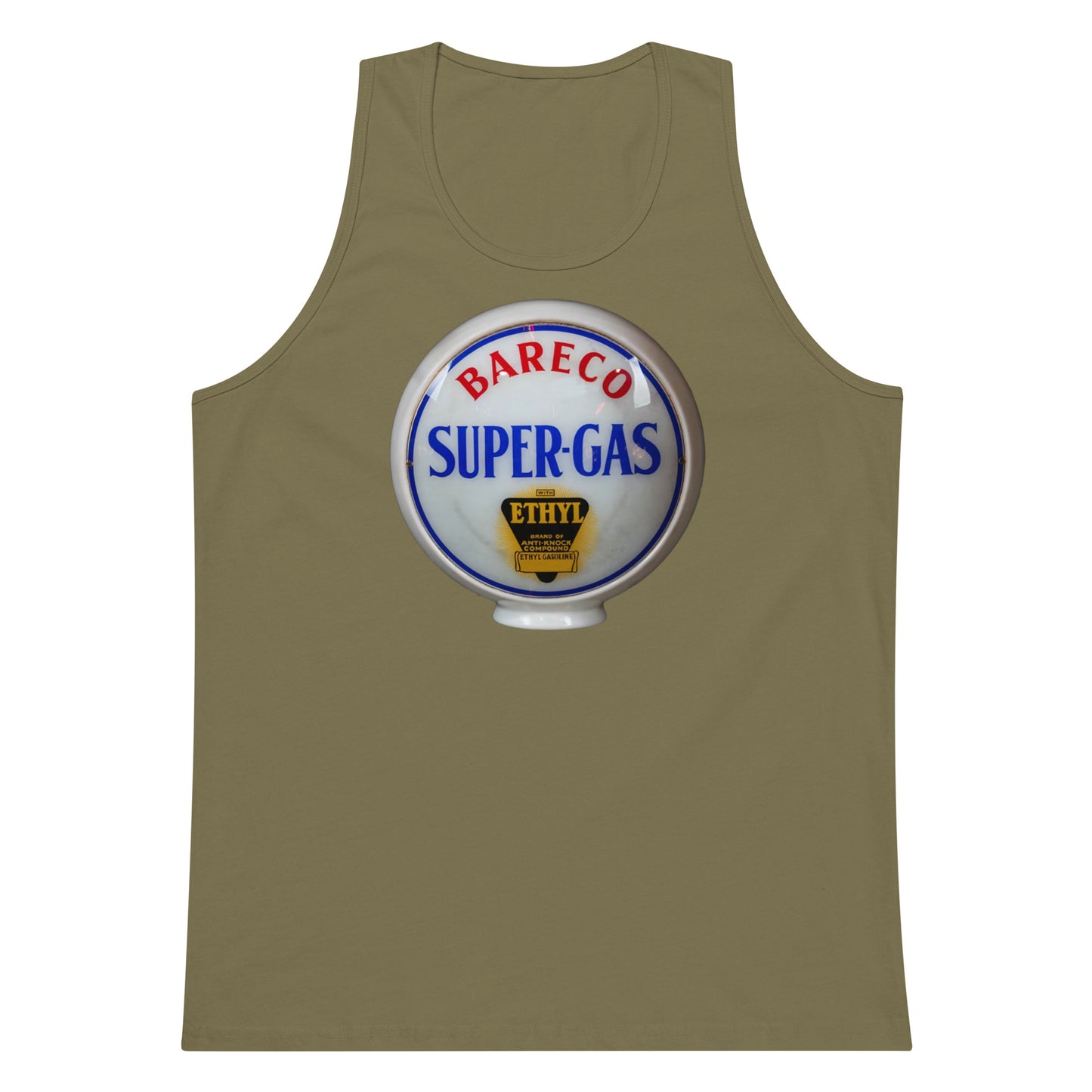 Retro Super Gas Globe Style Men’s premium tank top